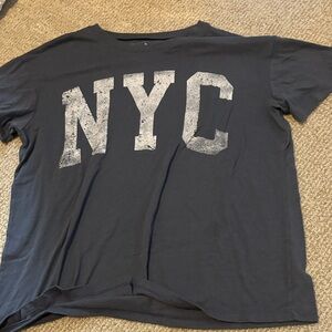 Gray NYC Graphic T-Shirt